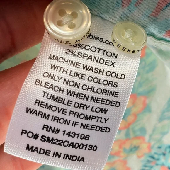 Chubbies The Flower Leader Friday Shirt Short Sleeve Size Medium - Picture 10 of 10